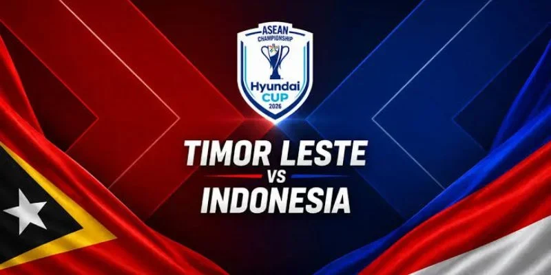 Vị thế giữa Timor Leste vs Indonesia là khá chênh lệch về trình độ.