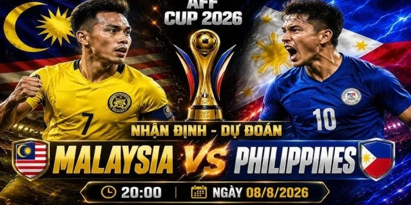 Vị thế giữa Malaysia vs Philippines ngày càng có khoảng cách tại bảng B.