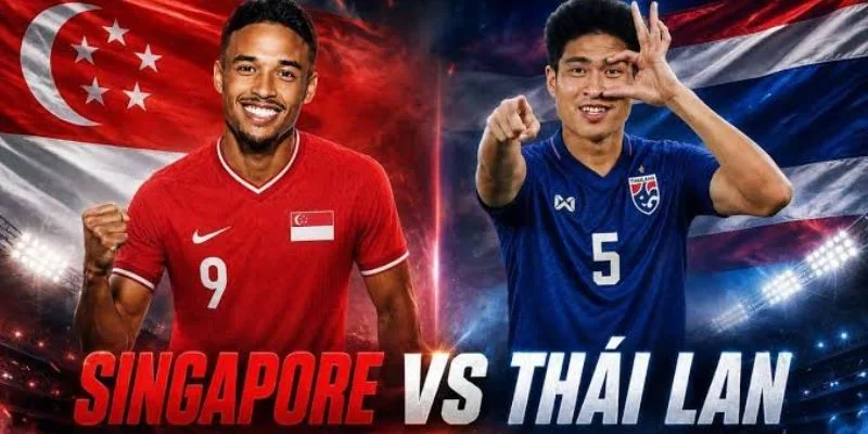 Khoảng cách giữa Singapore vs Thái Lan là khá lớn trong vòng bán kết sắp tới.